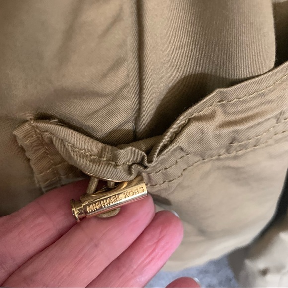 Michael Kors khaki utility jacket size 2 - Picture 4 of 9
